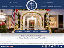Tablet Screenshot of captainjefferdsinn.com
